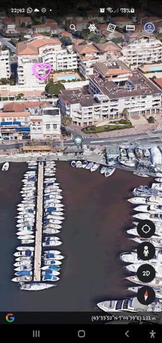 Standing Vue Mer Entre Cannes Et Antibes Голф-Жуан Екстериор снимка